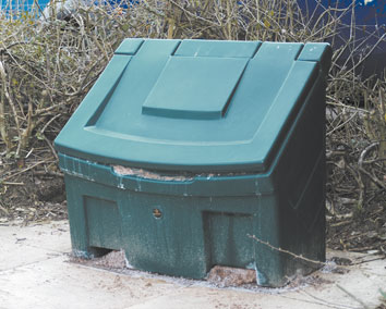 Grit-Bin