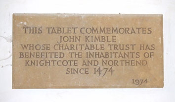 Kimble-Plaque